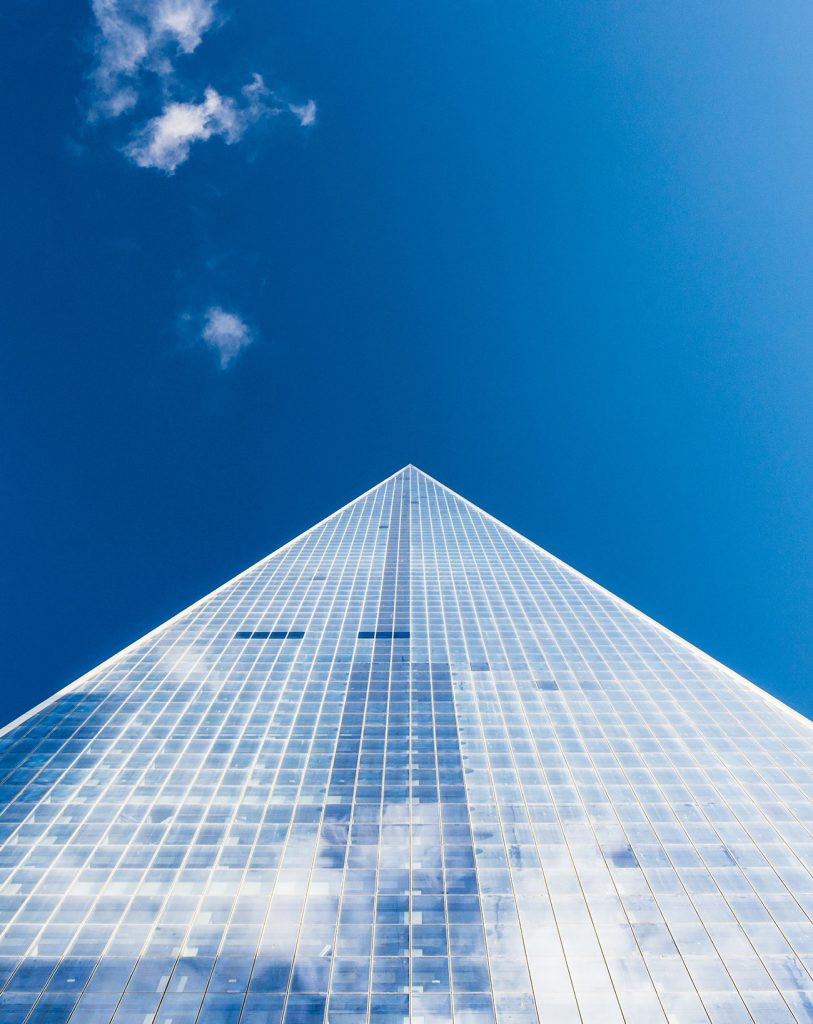 Business Skyscraper Blue Sky